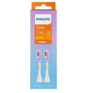 Philips Sonicare One For Kids Brush Heads Purple 2 Pack